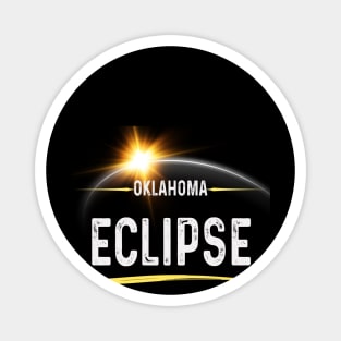 2024 Solar Eclipse oklahoma USA Totality Magnet